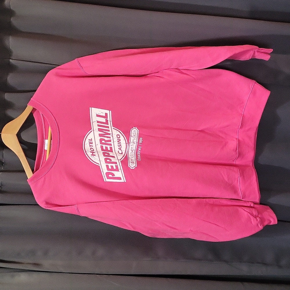 PORT COMPANY WOMEN'S PINK PEPPERMILL SWEATSHIRT. XL /NWOT